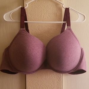 Torrid size 48C purple push up plunge bra